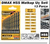 Dmx4346 Metal Hss Matkap Uc Seti 13 Prc