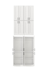 Dorpek 4 Kapaklı Gardırop - 182 cm Y, 122 cm G - Genç Odası ve Yatak Odası Gardırop | Arden
