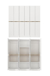 Dorpek 6 Kapaklı Gardırop - 182 cm Y, 184 cm G - Genç Odası ve Yatak Odası Gardırop | Lias
