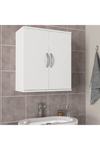 Dorpek İki Kapaklı Banyo Dolabı Beyaz | Ravi