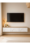 Dorpek TV Ünitesi 150 cm – Minimalist, Modern ve Bohem Tv Ünitesi - Kolay Kurulum Salon Mobilyası | Bono