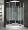 Elit 818C 100*100 5Mm Cizgili Kabin + Oval Panelli Dus Teknesi