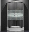 Elit 818H 100*100 5Mm Yatay Cizgili Kabin +Oval Panelli Dus Teknesi