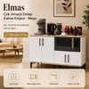 Elmas Çok Amaçlı Dolap Kahve Köşesi
