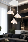 Esta 3Lü Çember Opal Avize Mdl.5061