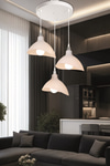 Esta 3Lü Çember Opal Avize Mdl.5061