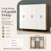 Garaj Home 6 Kapaklı Dolap - Atlas Çam