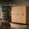 Garaj Home 6 Kapaklı Dolap - Atlas Çam