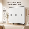 Garaj Home 6 Kapaklı Dolap