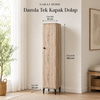 Garaj Home Damla Tek Kapaklı Dolap