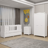 Garaj Home Melina Bebek Odası Yıldız 3 Kapaklı - Beyaz