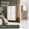 Garaj Home Mercan Sürgülü Dolap 2 Kapaklı - Atlas Çam