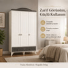 Garaj Home Tuana Membran 3 Kapaklı Dolap