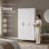 Garaj Home Vera 3 Kapaklı Dolap
