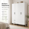Garaj Home Vera 4 Kapaklı Dolap