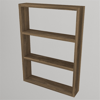 Hardy Duvar Rafi Ceviz 43,6X60X9 Cm