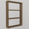 Hardy Duvar Rafi Ceviz 43,6X60X9 Cm