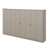 Kale 8 Kapaklı 4Ç Taçlı Dolap Kumtaşı Mebran Panjur Kumtaşı