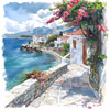 Kanvas Tablo 50X50 Manzara Deniz 2