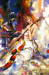 Kanvas Tablo 50X70 Cello