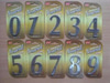 Kapi Numarasi No:0 Paslanmaz -Ns6235-C0