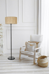 Lumexx Bambu 010 Abajurlu Lambader Siyah