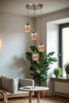 Lumexx Enzo 4 Lü Tepsili Eskitme Bal Camlı Sarkıt