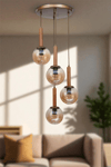 Lumexx Işıl 4 Lü Tepsili Naturel Bal Camlı Sarkıt