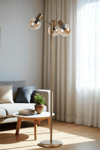 Lumexx Safir 3 Lü Eskitme Lambader Bal Camlı