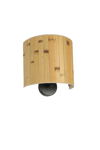 Lumexx Yeni Bambu Pilli 02 Abajurlu Oval Aplik 