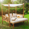 Mandu Ahşap Bahçe Yatağı (Daybed)