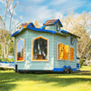 Mandu Ahşap Çocuk Tinyhouse Oyun Evi