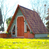 Mandu Ahşap Üçgen Çocuk Oyun Evi ( Aframe Playhouse)