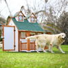 Mandu Ultra lüks Ahşap Köpek Kulübesi (evi)