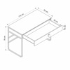 Maren Makyaj Masası Cnc Metal Ayak-Sepet-G.Yunus