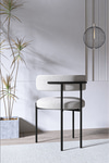 Metal Teddy Sandalye 90x90 Yuvarlak Kum Saati Ayak Mutfak Masası Takımı Yemek Masası Takımı Akça