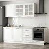 MİNAR 240 CM MEBRAN C MUTFAK DOLABI BEYAZ 240-MCB3