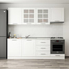 Mi̇nar 240 Cm Mebran C Mutfak Dolabi Beyaz 240-mcb1