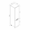 Minar 50 Cm Mutfak Boy Dolabı - Beyaz D50-B1