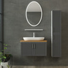 Minar Banyo Dolabı 100Cm As2K+1Ea1R+Tzg+Boy Beyaz