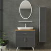 Minar Banyo Dolabı 100Cm Ay2K1Ç+1Ea1R+Tzg+Boy Beyaz