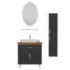 Minar Banyo Dolabı 100Cm Ay2K1Ç+1Ea1R+Tzg+Boy Beyaz