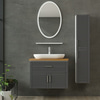 Minar Banyo Dolabı 85Cm As2K1Ç+1Ea1R+Tzg+Boy Beyaz