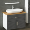 Minar Banyo Dolabı 85Cm As2K1Ç+1Ea1R+Tzg+Boy Beyaz