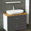 Minar Banyo Dolabı 85Cm As2K1Ç+1Ya1R+Tzg+Boy Beyaz