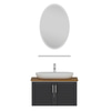 Minar Banyo Dolabı 85Cm As2K+1Ea1R+Tzg Beyaz