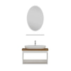 Minar Banyo Dolabı 85Cm As2K+1Ea1R+Tzg Beyaz