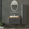 Minar Banyo Dolabı 85Cm As2K+1Ea1R+Tzg+Boy Beyaz