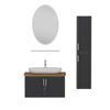 Minar Banyo Dolabı 85Cm As2K+1Ea1R+Tzg+Boy Beyaz