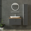 Minar Banyo Dolabı 85Cm As2K+1Ya1R+Tzg+Boy Beyaz